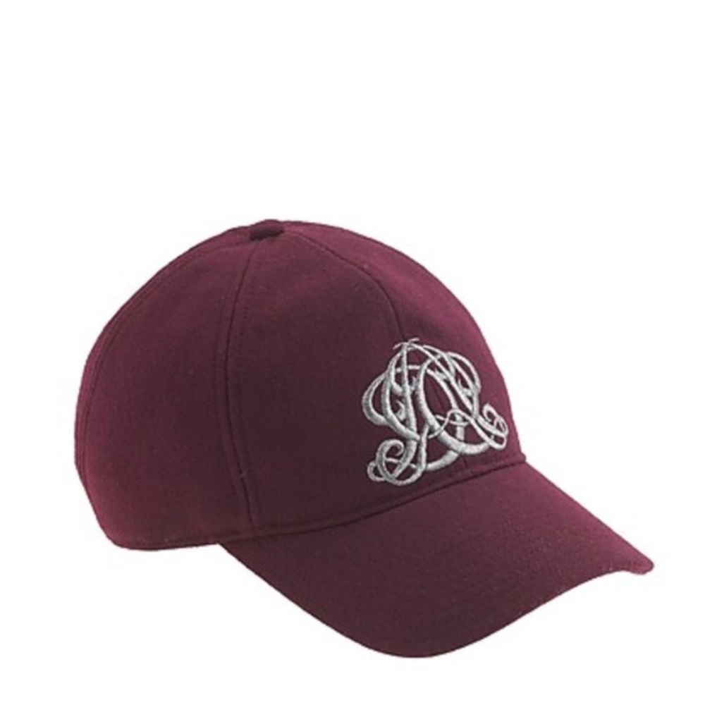 JcCrew Embroidered Monogram Hat